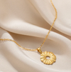 18 Karat Gold Plated Tropical Pineapple Necklace