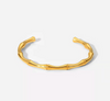 18 Karat Gold Plated bracelet in forest branch style