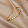 18 Karat Gold Plated Snake bracelet