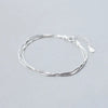 Fine and elegant 925 silver bracelet